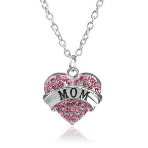Family Personalized Pendant Necklace Mom